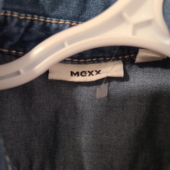🌟5/$25 Mexx Denim Dress Size 9-12 Months - Picture 2 of 9